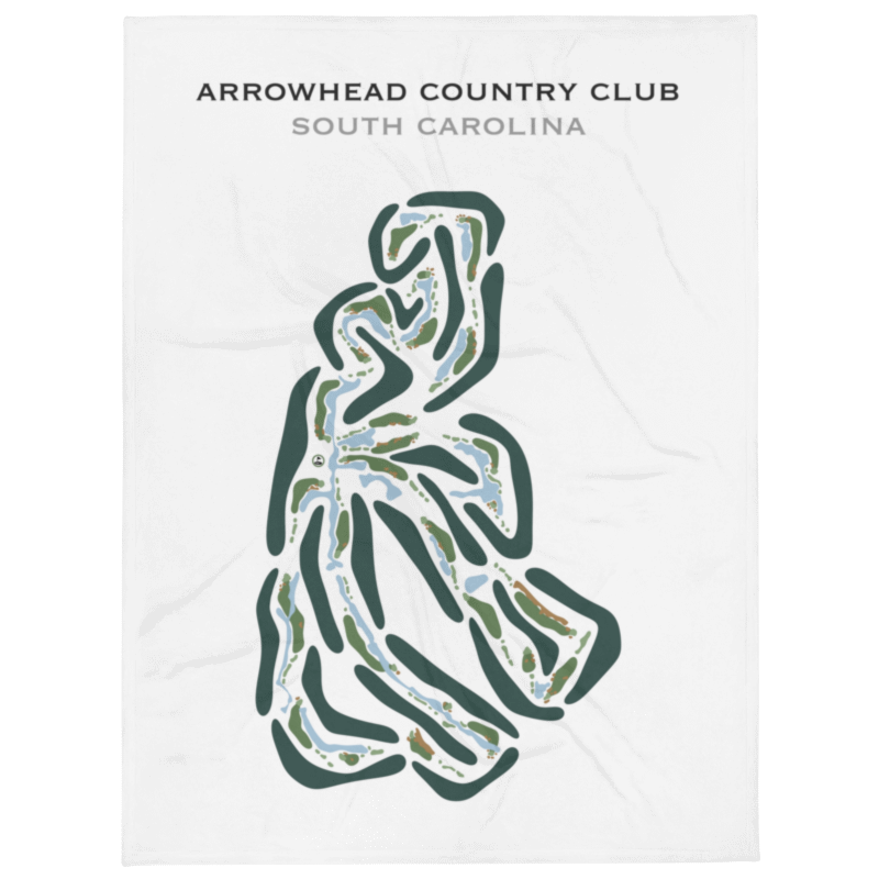 Arrowhead Country Club, South Carolina - Printed Golf Courses