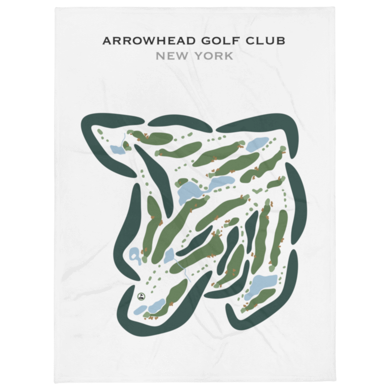 Arrowhead Golf Club, New York - Printed Golf Courses