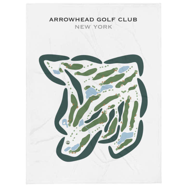 Arrowhead Golf Club, New York - Printed Golf Courses