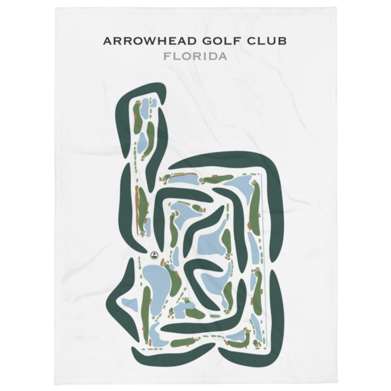 ArrowHead Golf Club, Naples, Florida - Printed Golf Courses