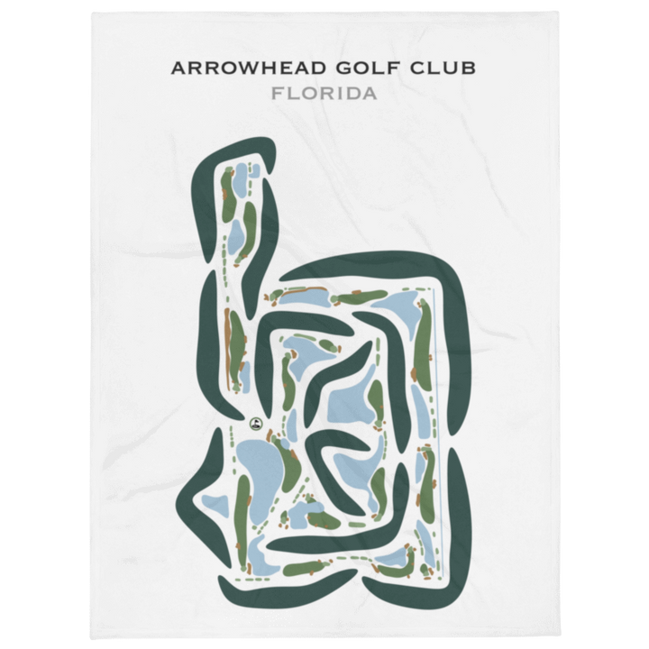 ArrowHead Golf Club, Naples, Florida - Printed Golf Courses