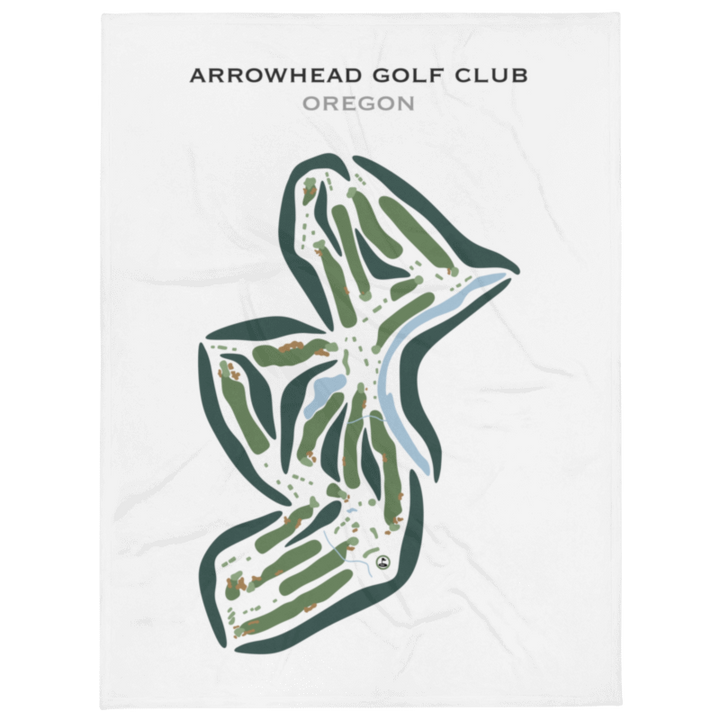 Arrowhead Golf Club, Oregon - Printed Golf Courses