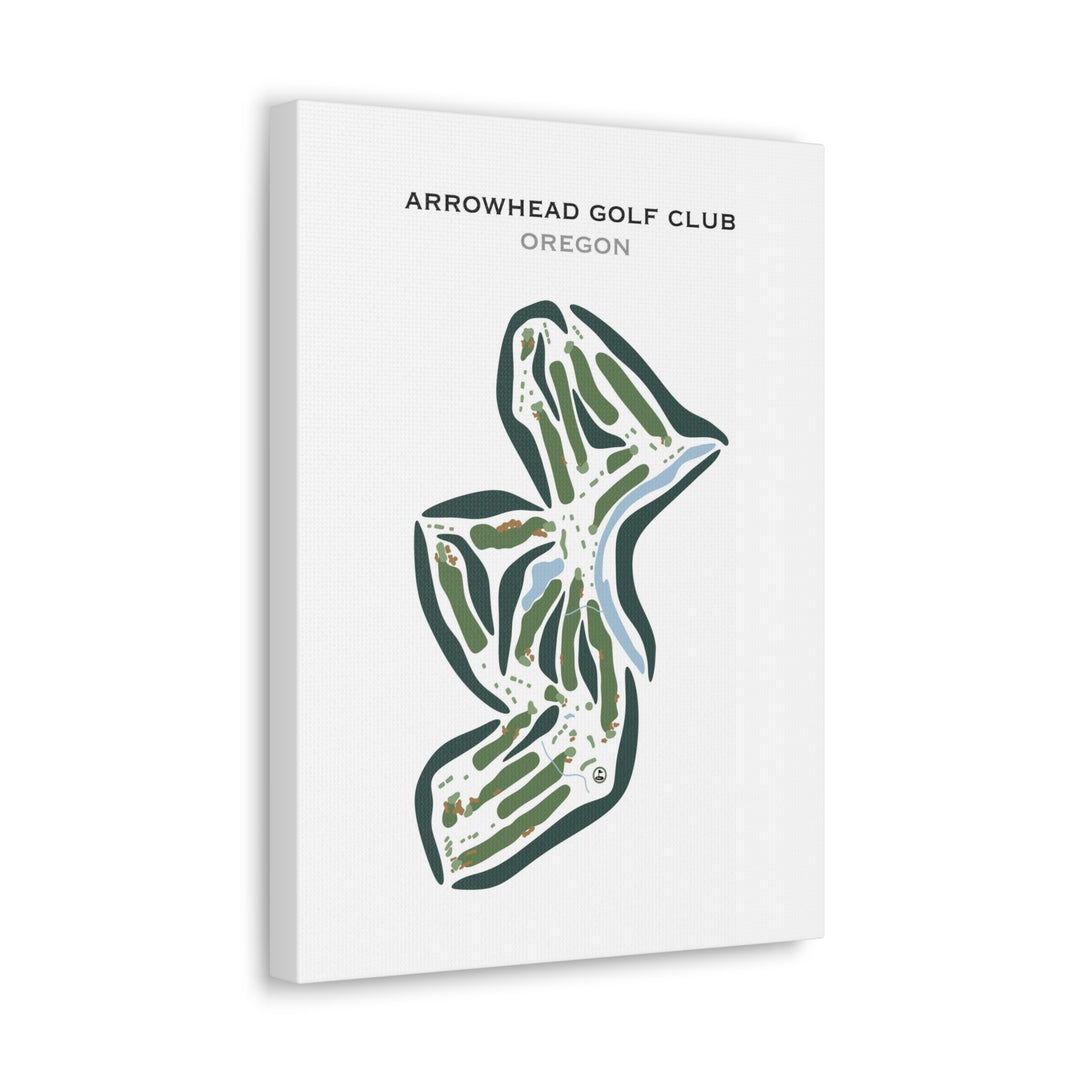 Arrowhead Golf Club, Oregon - Printed Golf Courses