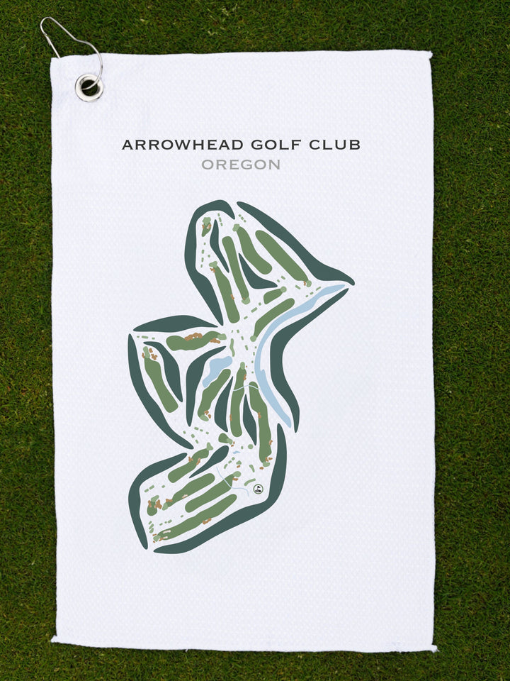 Arrowhead Golf Club, Oregon - Printed Golf Courses