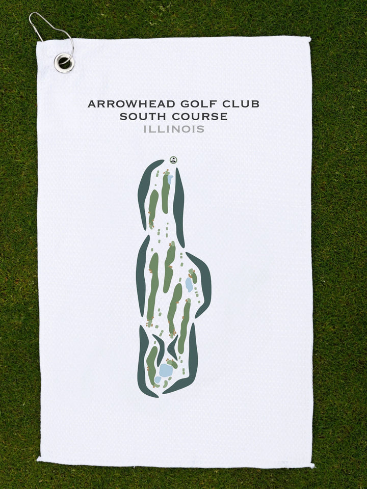 Arrowhead Golf Club - South Course, Illinois - Printed Golf Courses
