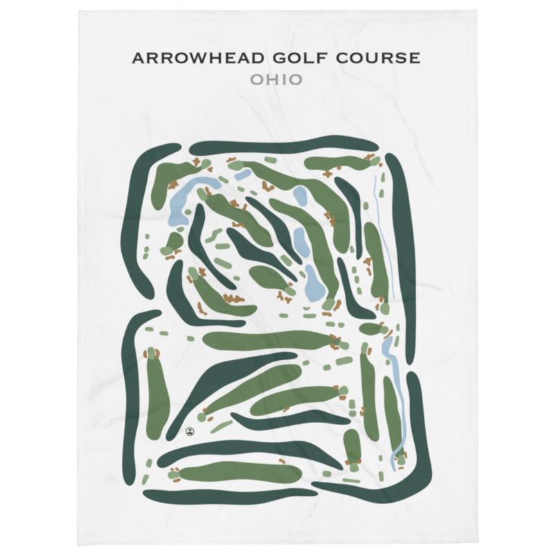 Arrowhead Golf Course, Ohio - Printed Golf Courses