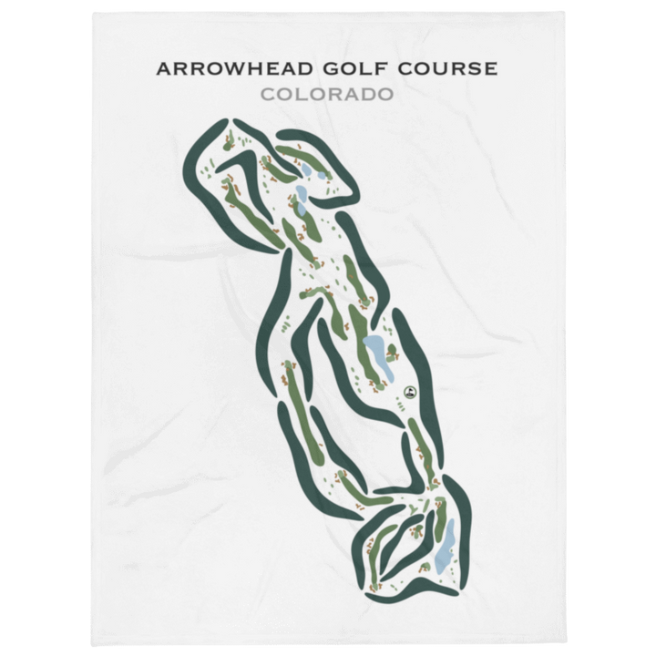 Arrowhead Golf Course, Colorado - Printed Golf Courses