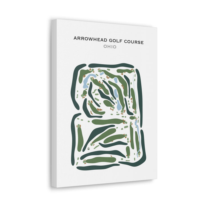 Arrowhead Golf Course, Ohio - Printed Golf Courses