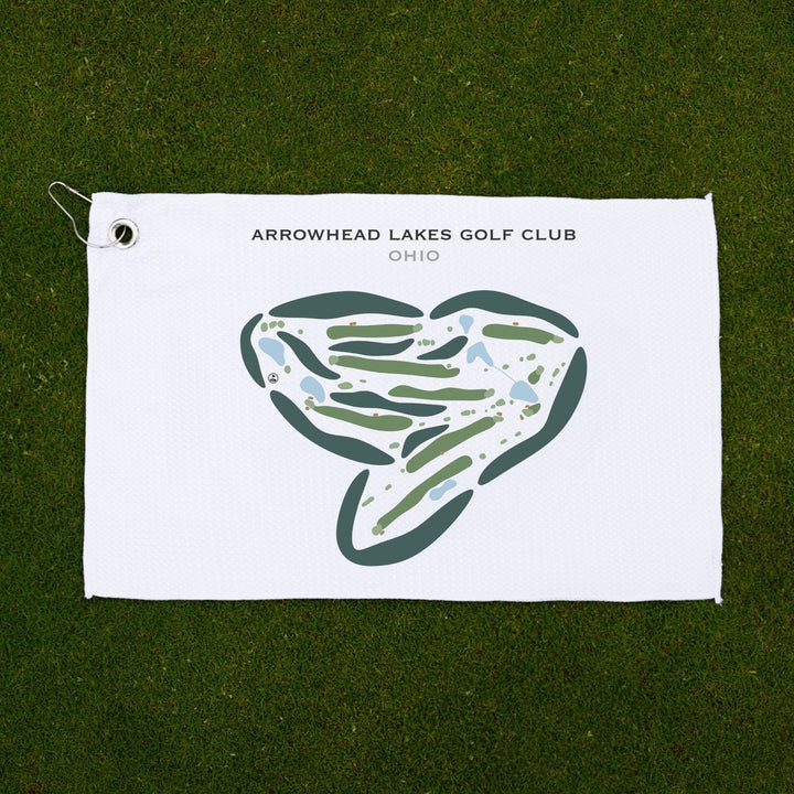 Arrowhead Lakes Golf Club, Ohio - Printed Golf Courses