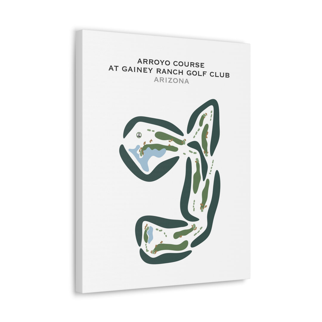 The Arroyo Course at Gainey Ranch Golf Club, Arizona - Printed Golf Courses