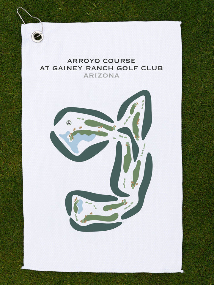 The Arroyo Course at Gainey Ranch Golf Club, Arizona - Printed Golf Courses