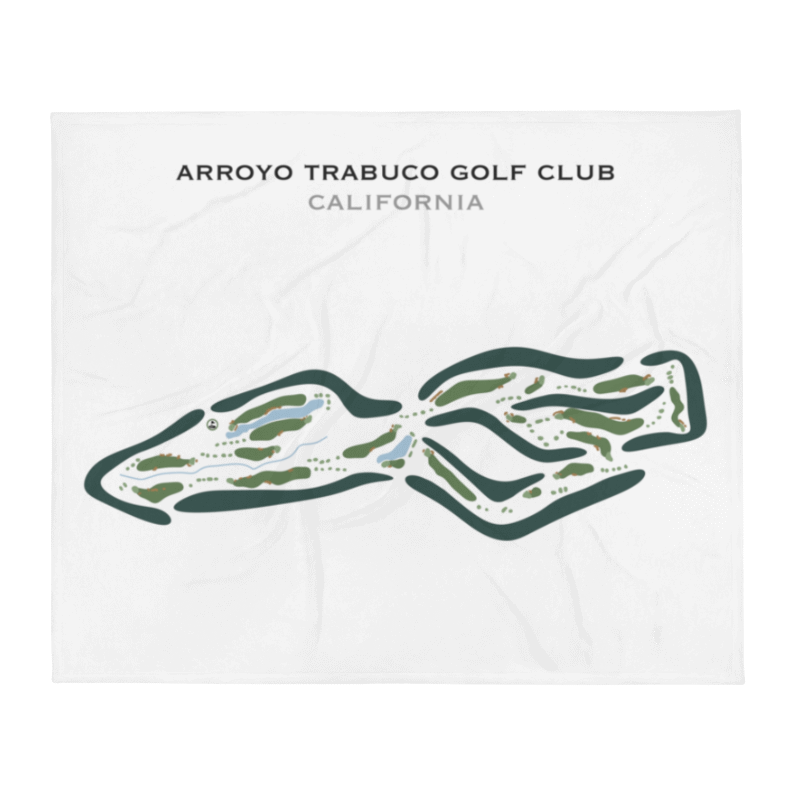 Arroyo Trabuco Golf Club, California - Printed Golf Course