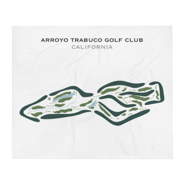 Arroyo Trabuco Golf Club, California - Printed Golf Course