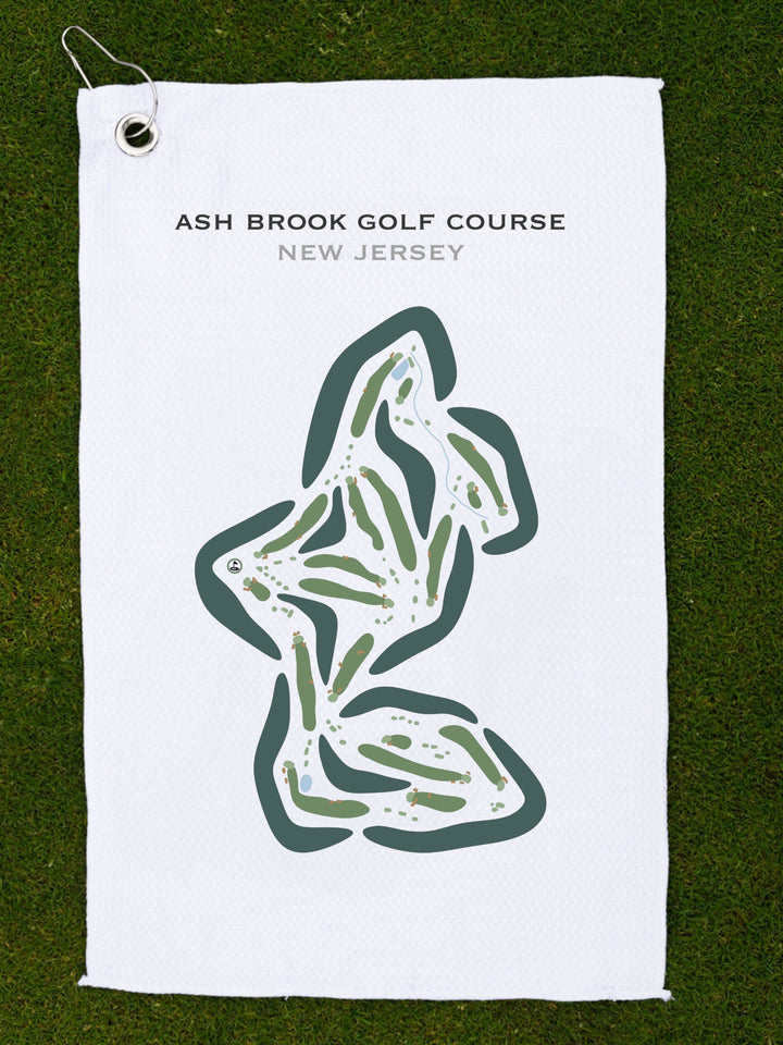 Ash Brook Golf Course, New Jersey - Printed Golf Courses
