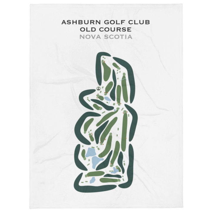 Ashburn Golf Club - Old Course, Nova Scotia - Printed Golf Courses