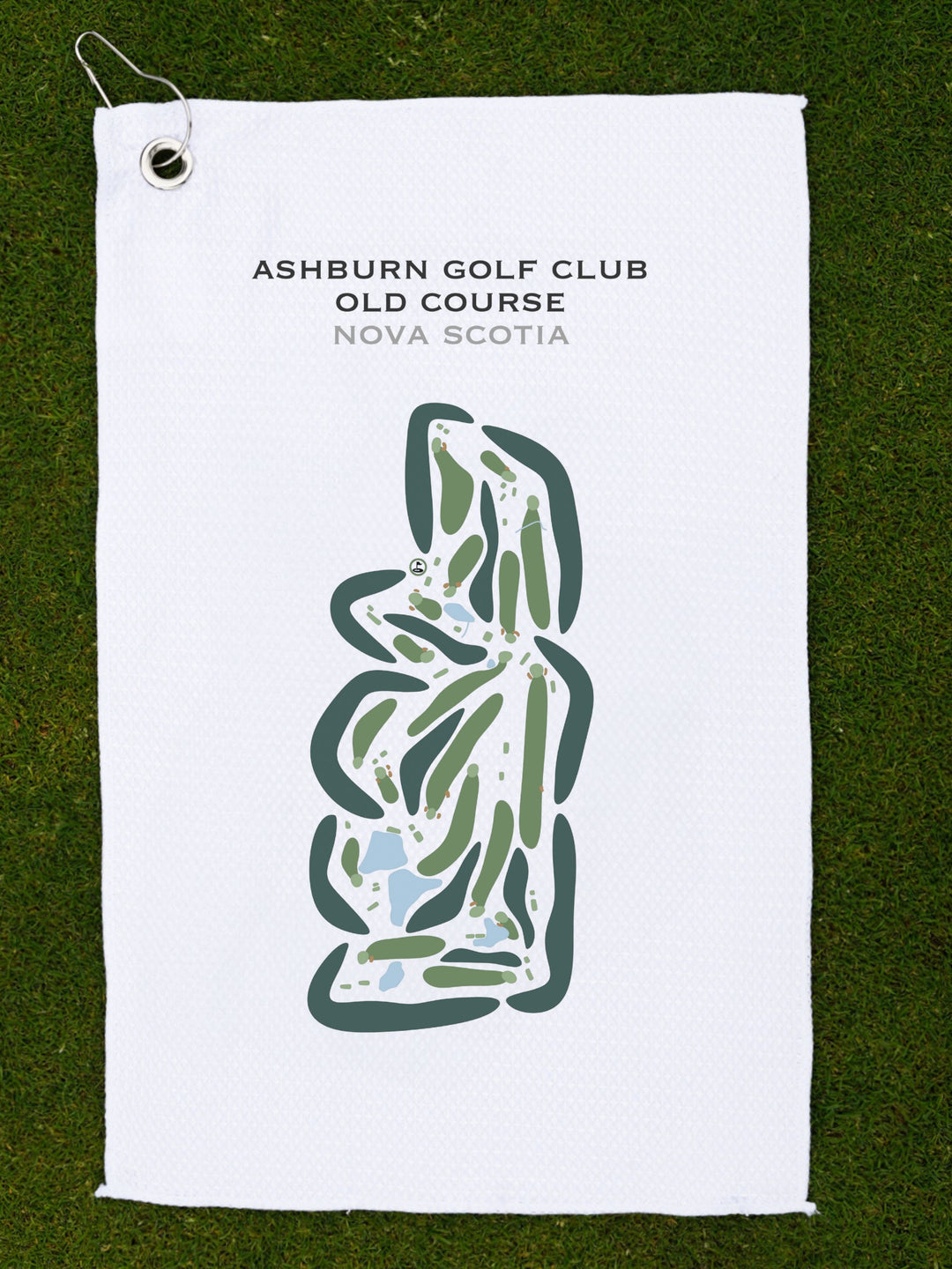 Ashburn Golf Club - Old Course, Nova Scotia - Printed Golf Courses