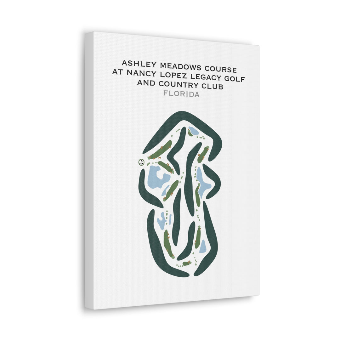 Ashley Meadows Course at Nancy Lopez Legacy Golf & Country Club, Florida - Printed Golf Courses