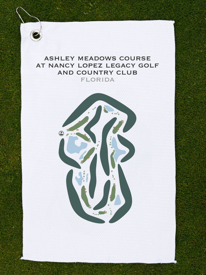 Ashley Meadows Course at Nancy Lopez Legacy Golf & Country Club, Florida - Printed Golf Courses