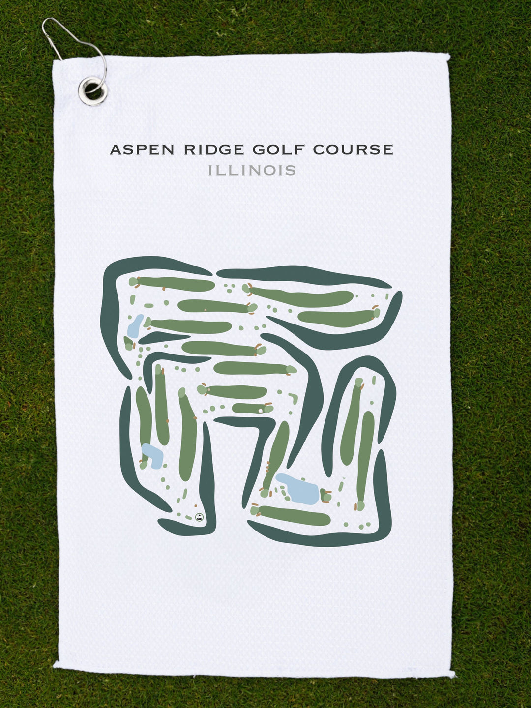 Aspen Ridge Golf Course, Illinois - Printed Golf Courses