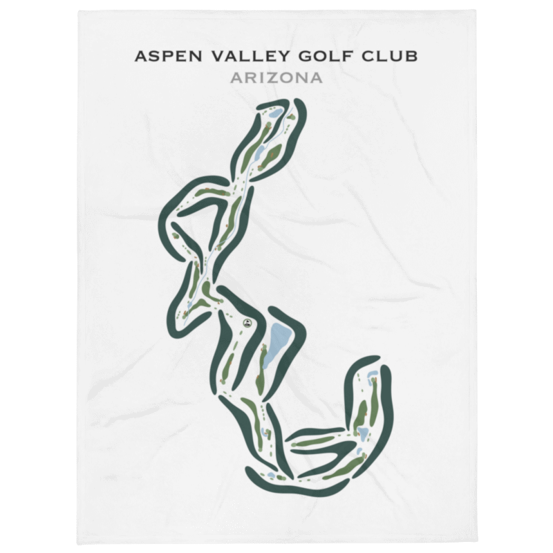 Aspen Valley Golf Club, Arizona - Printed Golf Courses