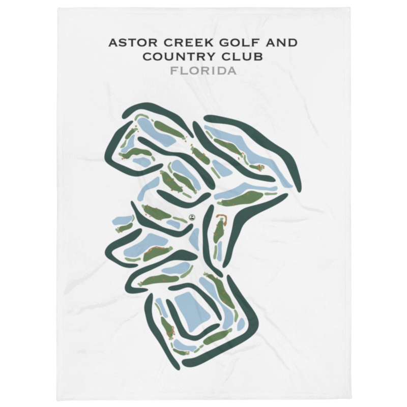 Astor Creek Golf & Country Club, Florida - Printed Golf Courses