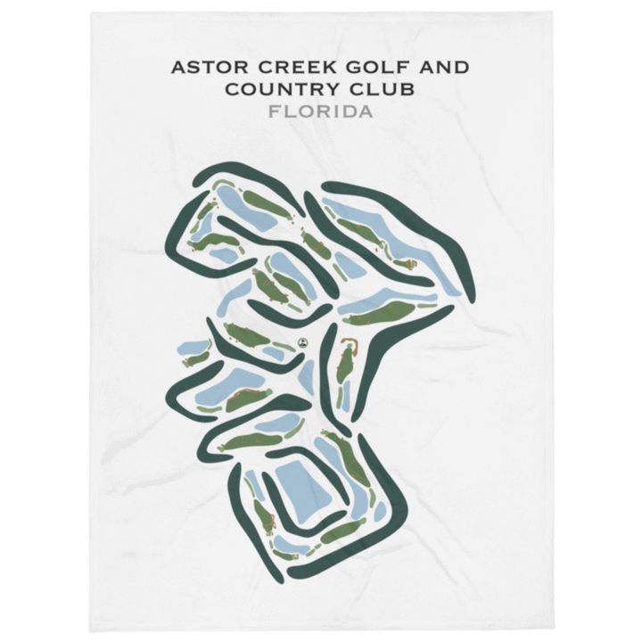 Astor Creek Golf & Country Club, Florida - Printed Golf Courses