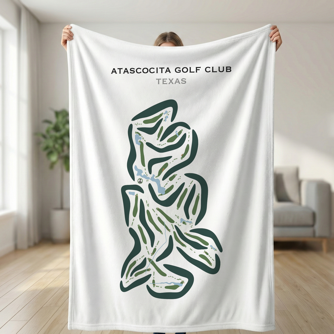 Atascocita Golf Club, Texas - Printed Golf Courses