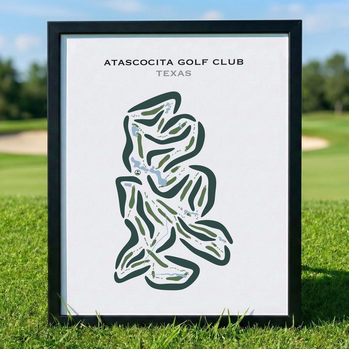Atascocita Golf Club, Texas - Printed Golf Courses