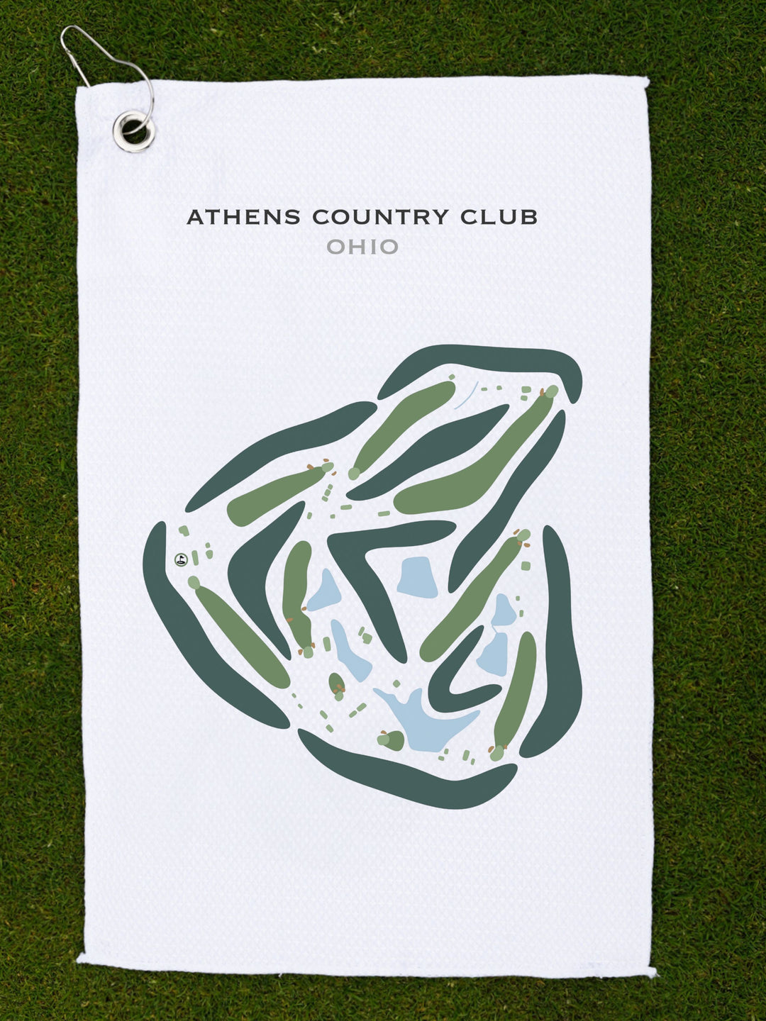 Athens Country Club, Ohio - Printed Golf Courses
