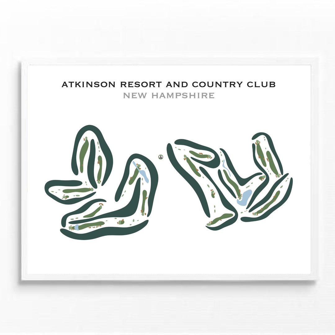 Atkinson Resort & Country Club, New Hampshire - Printed Golf Courses