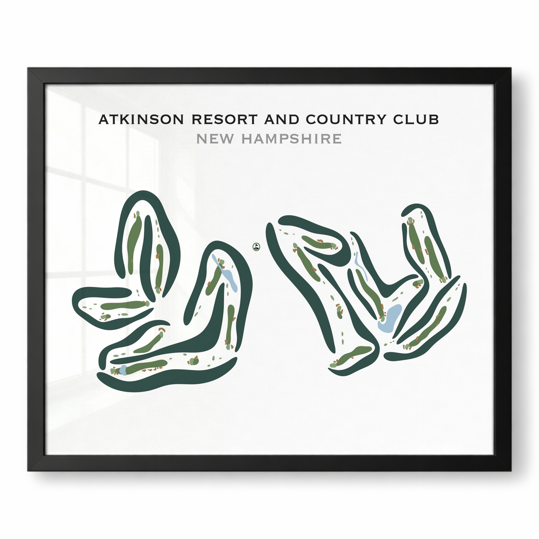 Atkinson Resort & Country Club, New Hampshire - Printed Golf Courses
