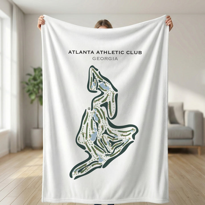Atlanta Athletic Club, Georgia - Printed Golf Courses