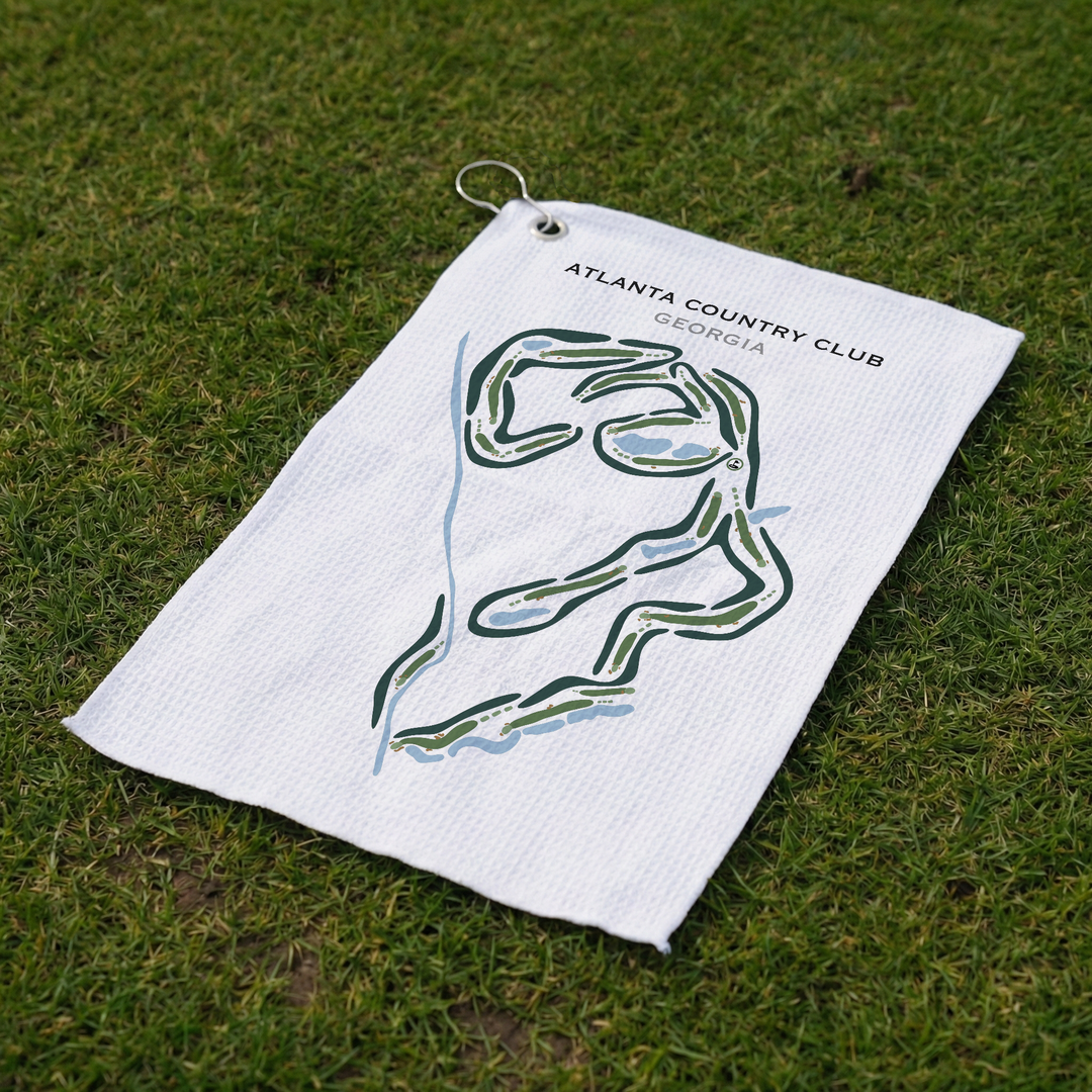 Atlanta Country Club, Georgia - Printed Golf Courses