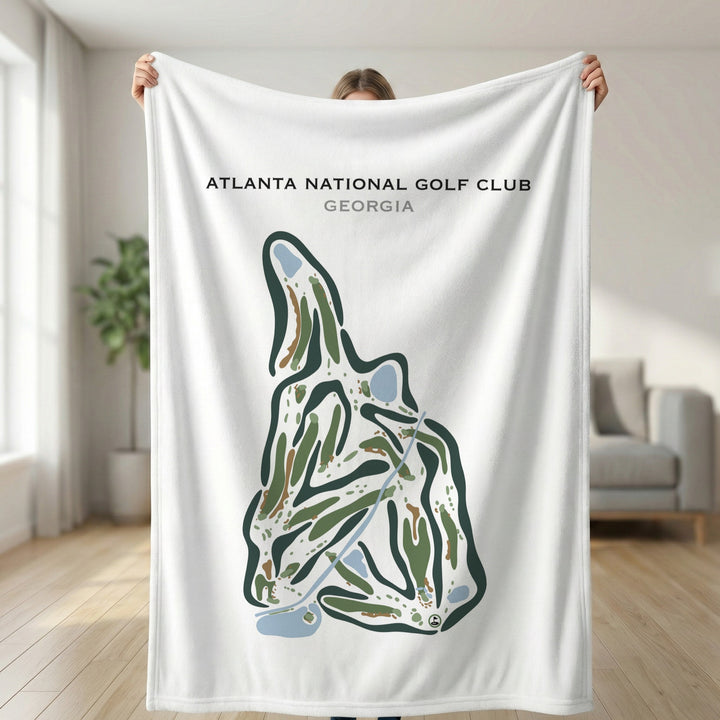 Atlanta National Golf Club, Georgia - Printed Golf Courses