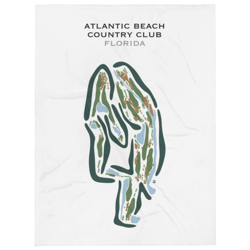 Atlantic Beach Country Club, Florida - Printed Golf Courses