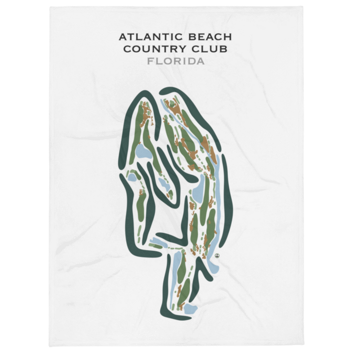 Atlantic Beach Country Club, Florida - Printed Golf Courses