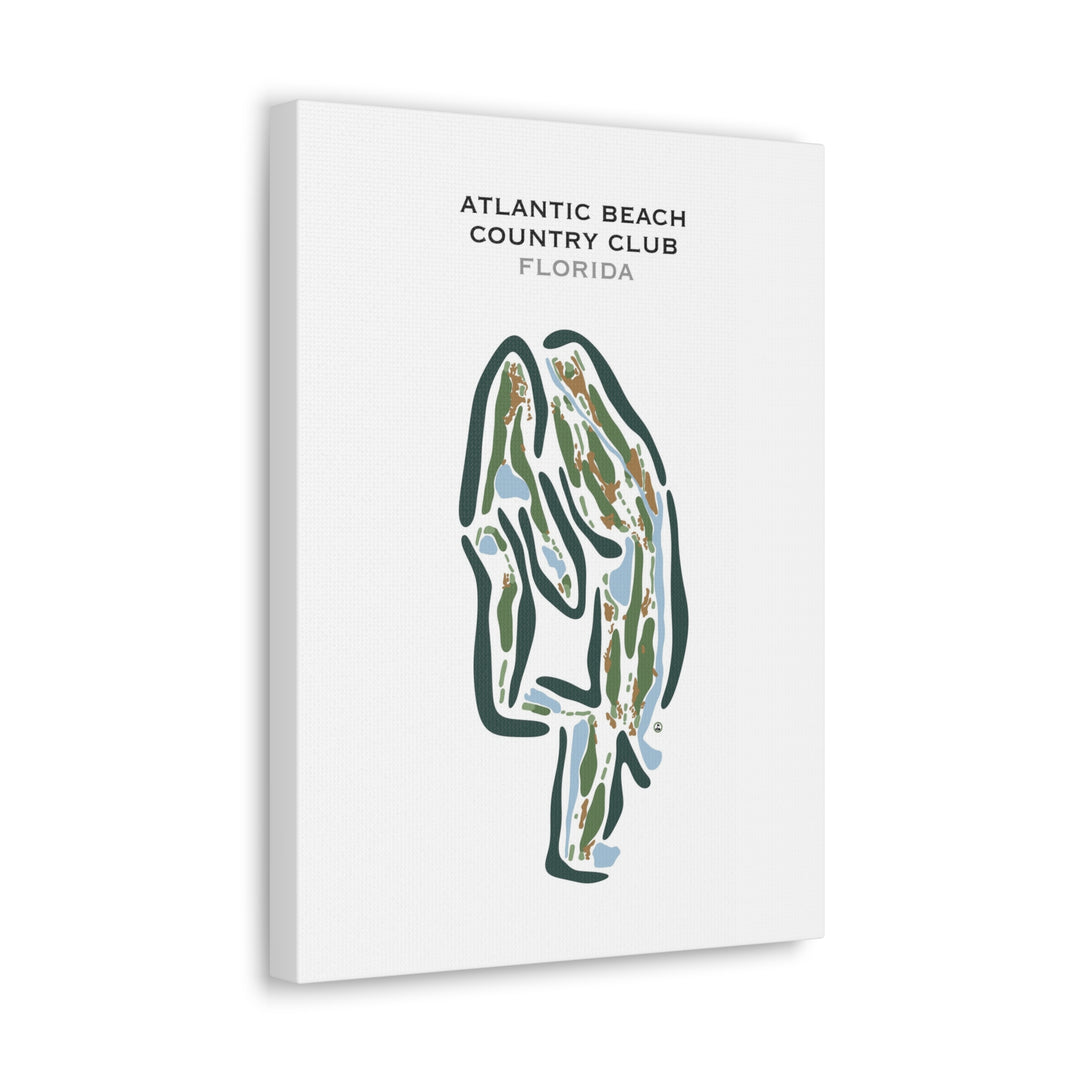 Atlantic Beach Country Club, Florida - Printed Golf Courses