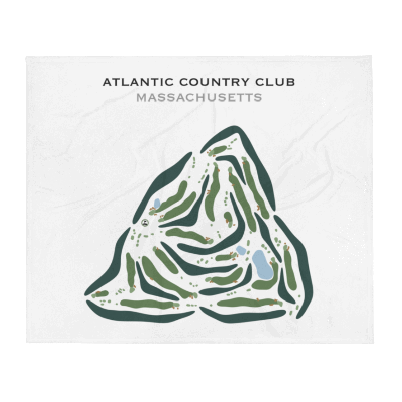 Atlantic Country Club, Massachusetts - Printed Golf Courses