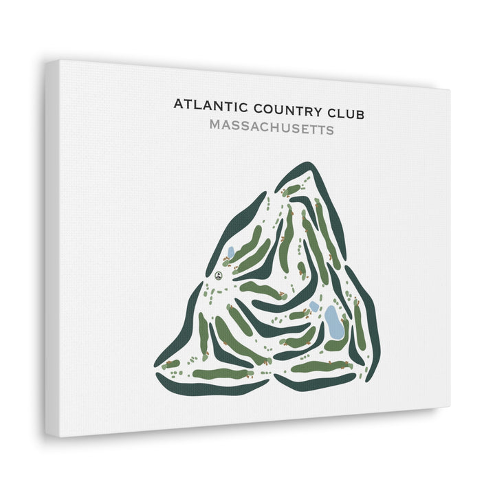 Atlantic Country Club, Massachusetts - Printed Golf Courses