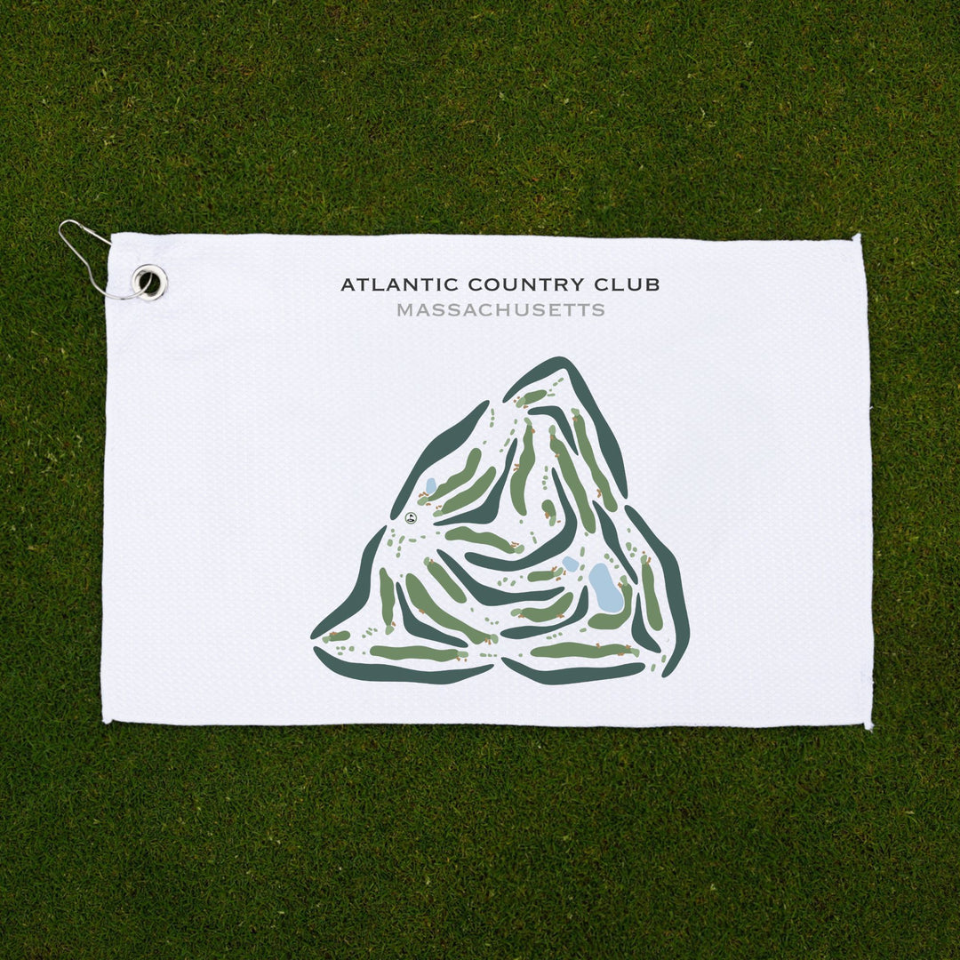 Atlantic Country Club, Massachusetts - Printed Golf Courses