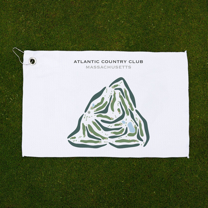 Atlantic Country Club, Massachusetts - Printed Golf Courses