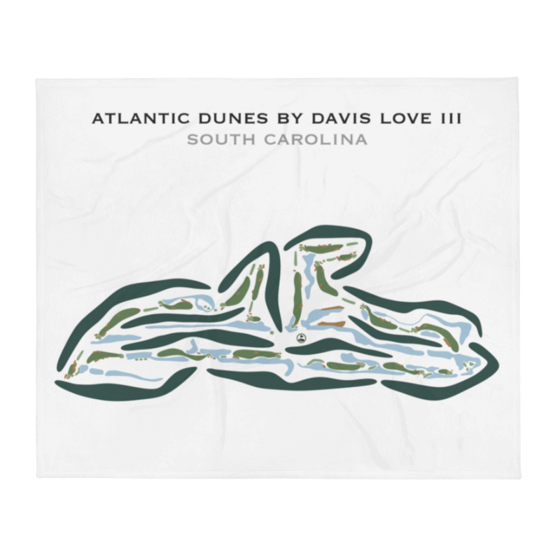 Atlantic Dunes by Davis Love III, South Carolina - Printed Golf Courses