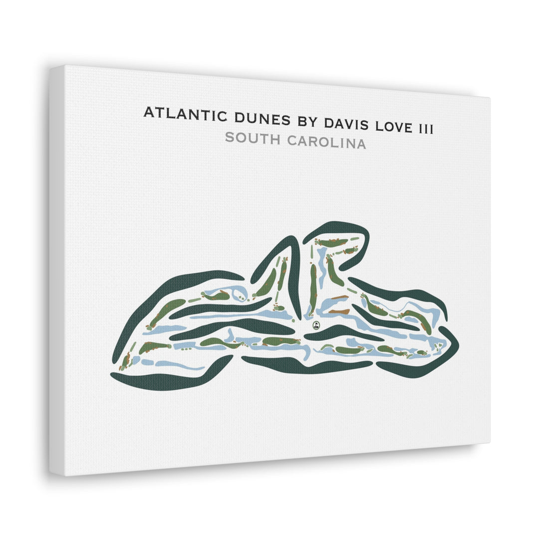 Atlantic Dunes by Davis Love III, South Carolina - Printed Golf Courses