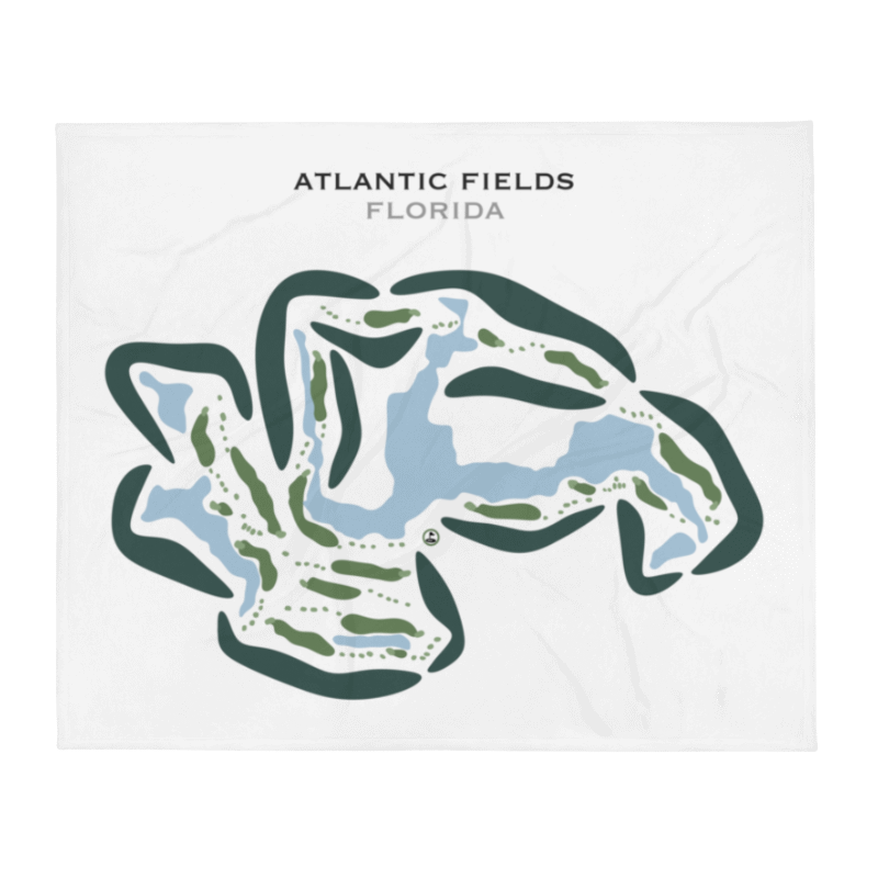 Atlantic Fields Golf Club, Florida - Printed Golf Courses