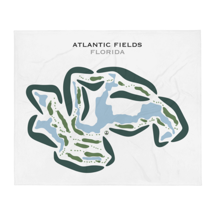 Atlantic Fields Golf Club, Florida - Printed Golf Courses