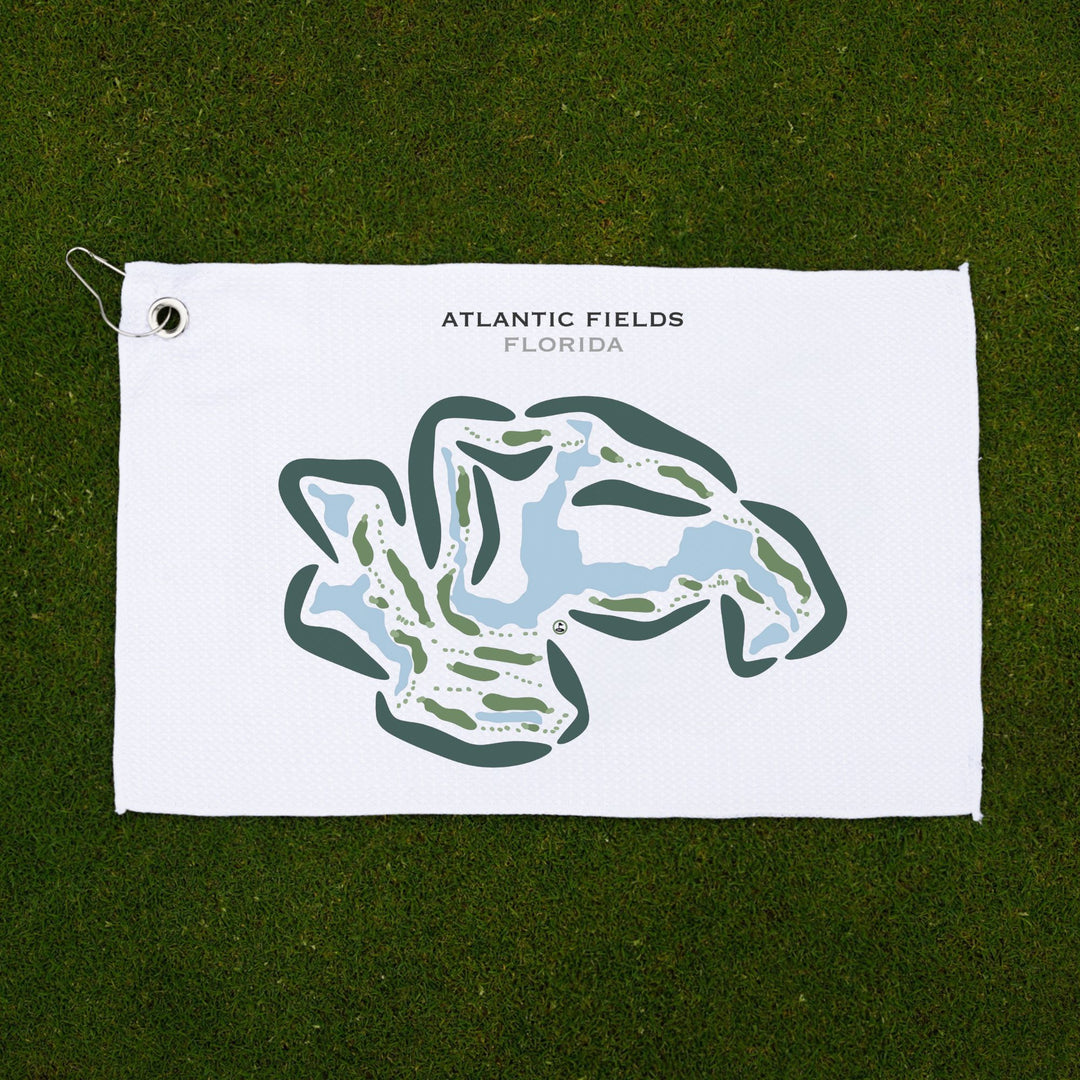Atlantic Fields Golf Club, Florida - Printed Golf Courses