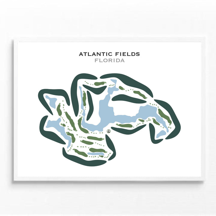 Atlantic Fields Golf Club, Florida - Printed Golf Courses