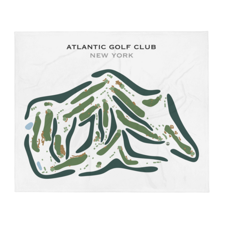 Atlantic Golf Club, New York - Printed Golf Course