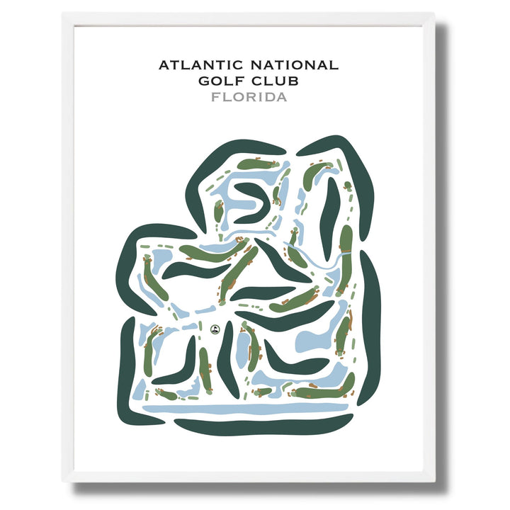 Atlantic National Golf Club, Florida - Printed Golf Courses