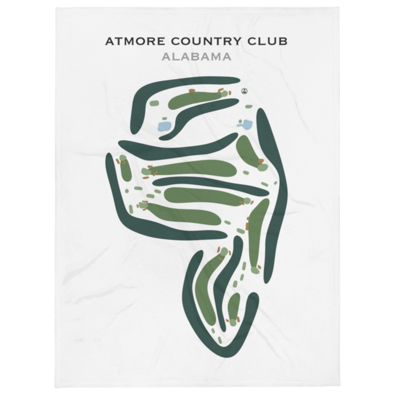 Atmore Country Club, Alabama - Printed Golf Course